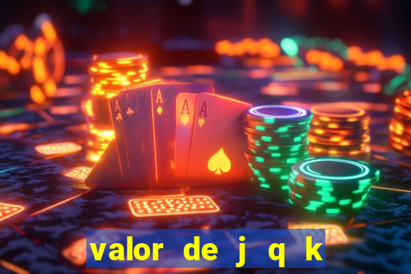 valor de j q k en blackjack